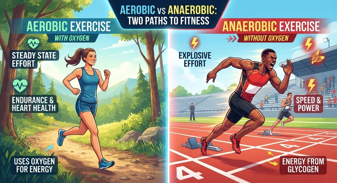 Aerobic vs. Anaerobic Exercise: What's Happening Inside Your Body